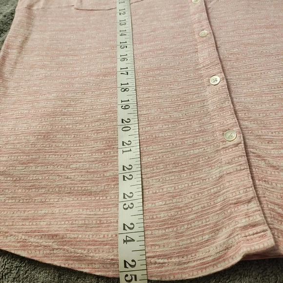 J.McLaughlin Women's Brynn Knit Linen Blend Top, Medium Barbiecore - Picture 9 of 9